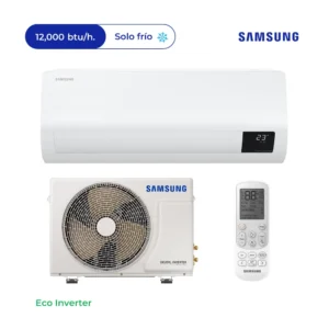 Aire Acondicionado - Samsung split pared - Eco Inverter Frío Solo / 12,000 btu/h